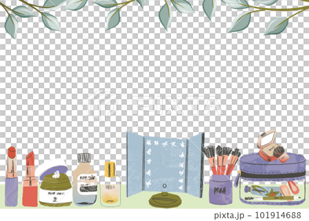 makeup image frame postcard 101914688