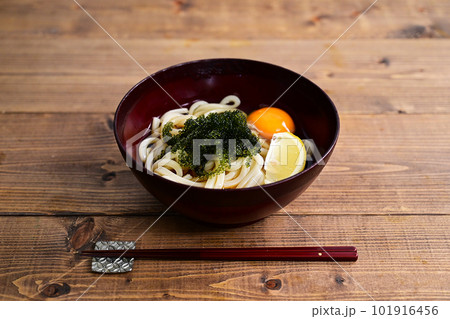 ぶっかけうどんの海ブドウのせ 101916456