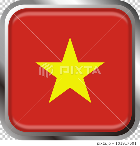世界の国旗アイコン☆ベトナムVietnam☆ 世界の国旗アイコン☆ベトナムVietnam☆ 101917601