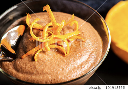 Orange Chocolate Mousse 101918566