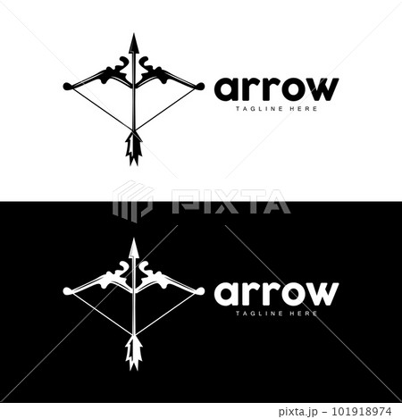 Arrow Logo, Bow Arrow Minimalist Simple Design, Archer Vector, Templet Illustration Symbol Icon Arrow Logo, Bow Arrow Minimalist Simple Design, Archer Vector, Templet Illustration Symbol Icon 101918974