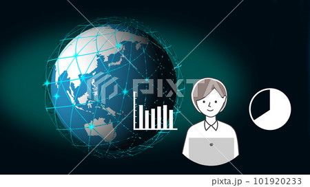 グローバルネットワークイメージ グローバルネットワークイメージ 101920233