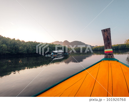 Longtail boat trip to the island Longtail boat trip to the island 101920768