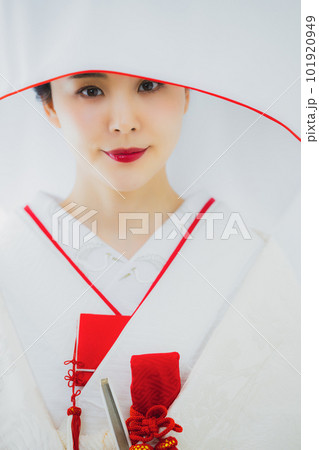 白無垢　日本髪 101920949