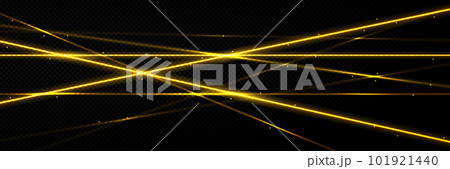 Laser texture gold abstract line backgroundのイラスト素材 [101921440] - PIXTA