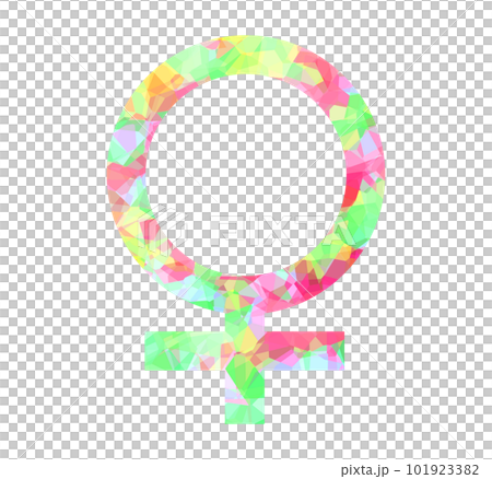 Female mark 女性/女性符號 101923382