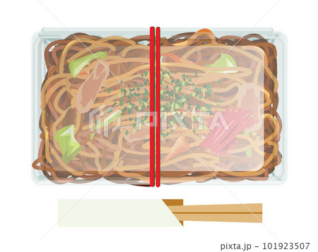 屋台やきそば（ふた・ゴムつき） 101923507