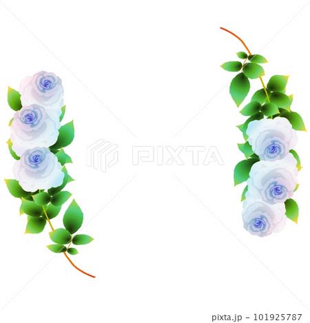 バラの飾り 101925787