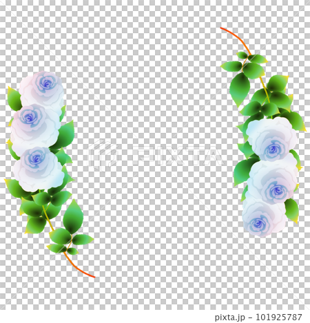 バラの飾り 101925787