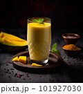 Sweet and Tangy Indian Mango Lassi 101927030