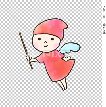 fairy hand drawn illustration 101928575