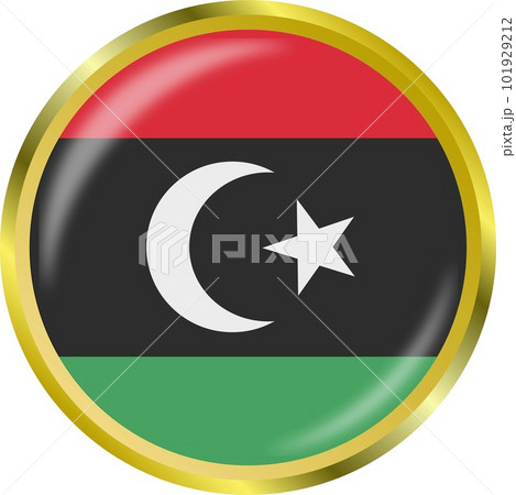 世界の国旗アイコン☆リビアLibya☆