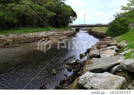 対馬藩お船江跡 101930337
