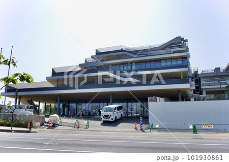 建築中の新松江市庁舎 101930861