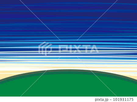 夜明けのベクターイラスト 101931175