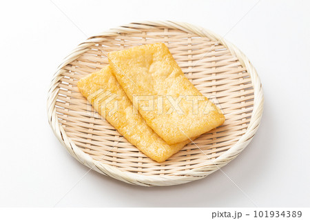 油揚げ 白バック 油揚げ 白バック 101934389