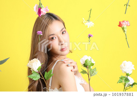 Beautiful Woman Concept Beautiful Woman Concept 101937881