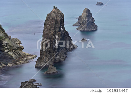 丹後半島の屏風岩 丹後半島の屏風岩 101938447