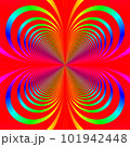 Original handmade artwork (not AI). A unique colourful detailed visualisation of a mathematical object called a fractal. 101942448