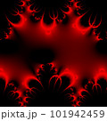 Original handmade artwork (not AI). A unique colourful detailed visualisation of a mathematical object called a fractal. 101942459