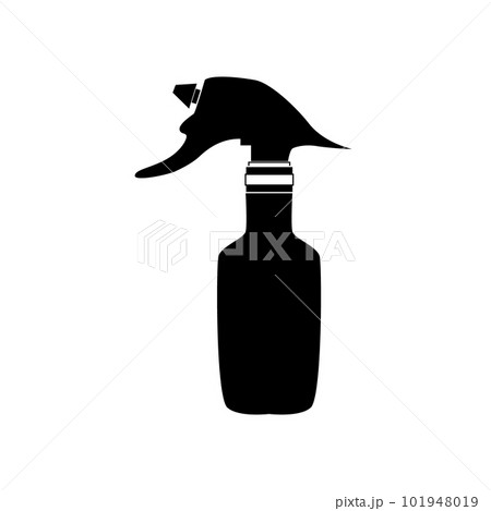 Spray bottle. Hairdresser tool simple isoleted icon 101948019