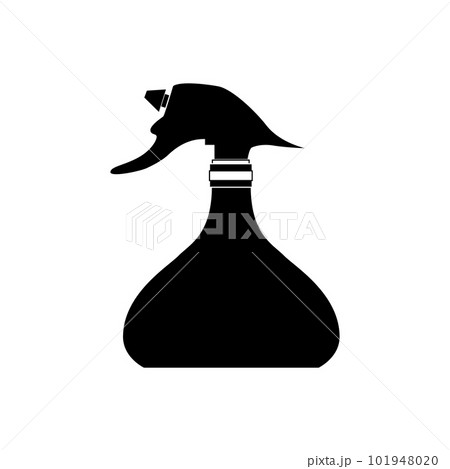 Spray bottle. Hairdresser tool simple isoleted icon 101948020