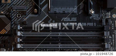 Enjoy exceptional performance with the Asus Tuf Gaming B450M Pro S Gaming motherboard. August 27 2022 Istanbul Turkey Enjoy exceptional performance with the Asus Tuf Gaming B450M Pro S Gaming motherboard. August 27 2022 Istanbul Turkey 101948726