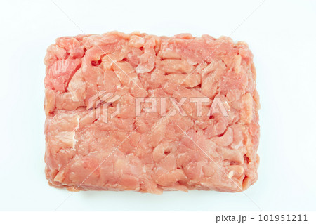Ogranic food and healthy eating.Frozen chicken fillet.Fresh frozen pieces of turkey meat on a white background.Raw chicken. Ogranic food and healthy eating.Frozen chicken fillet.Fresh frozen pieces of turkey meat on a white background.Raw chicken. 101951211