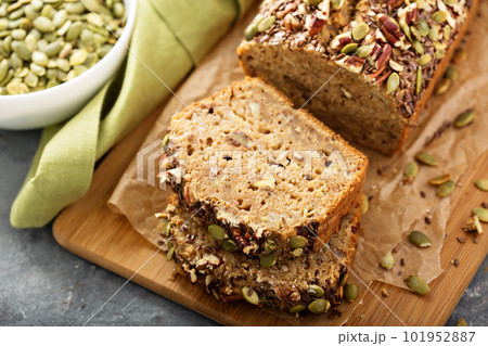 Healthy gluten free banana bread Healthy gluten free banana bread 101952887