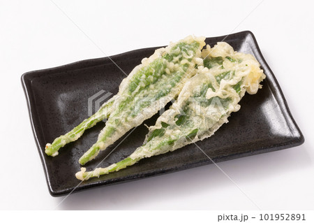 行者にんにくの天ぷら 行者にんにくの天ぷら 101952891