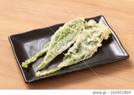 行者にんにくの天ぷら 行者にんにくの天ぷら 101952904
