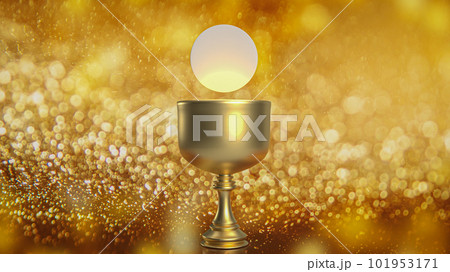 The Bread and Cup for Bread and Cup or religion concept 3d rendering The Bread and Cup for Bread and Cup or religion concept 3d rendering 101953171