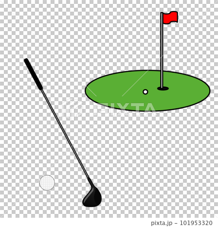 Let's go to the golf course on the next holiday 101953320