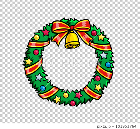 クリスマスリース 101953764