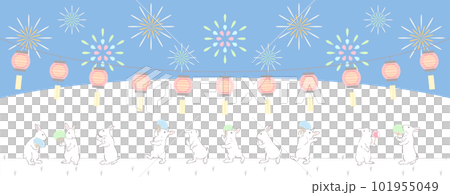 ウサギのお祭り 101955049