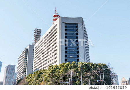 東京都千代田区霞ヶ関 警視庁本部庁舎と周辺の街並み 東京都千代田区霞ヶ関 警視庁本部庁舎と周辺の街並み 101956030
