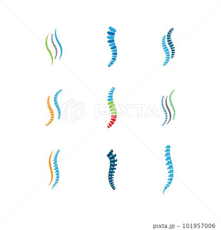 Spine vector icon Spine vector icon 101957006
