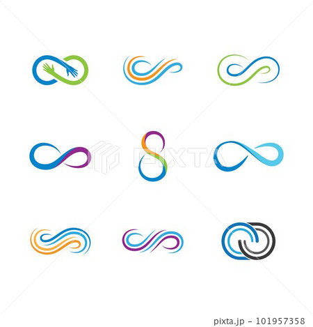 Infinity vector icon Infinity vector icon 101957358