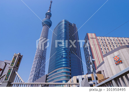 東京スカイツリー駅周辺からの風景 101958495