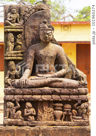 Sculpture of Lord Buddha Udaygiri Buddhist Complex, 5th Century Buddhist Complex, Odisha, India. 101960274