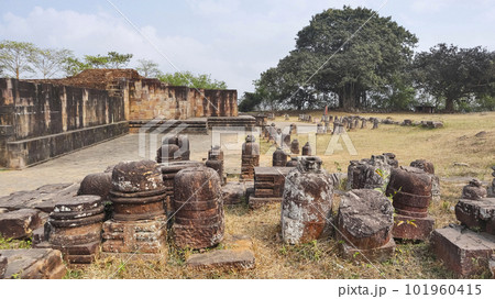 Ruins of Ratnagiri Buddhist Monastery, Odisha, India. Ruins of Ratnagiri Buddhist Monastery, Odisha, India. 101960415