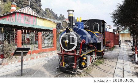 Famous Toy Train  of Darjeeling, West Bengal, India. 101963606
