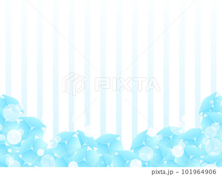 氷の背景 横位置 ストライプ 氷の背景 横位置 ストライプ 101964906