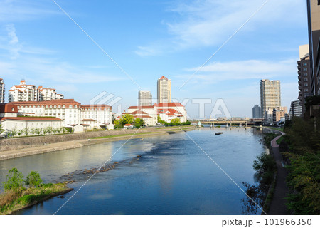 阪急今津線鉄橋 101966350