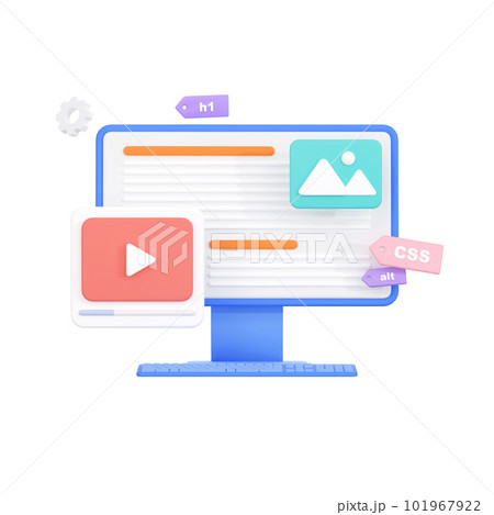 3DCG｜デスクトップパソコンでのweb制作 101967922