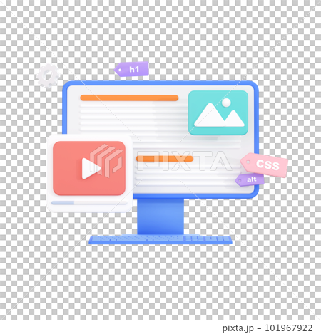 3DCG｜デスクトップパソコンでのweb制作 101967922