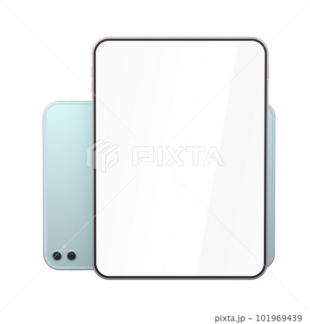 Two different colored tablets 101969439