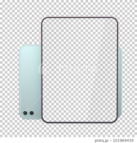 Two different colored tablets 101969439