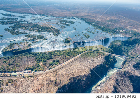 Aerial View of Victoria Falls Aerial View of Victoria Falls 101969492