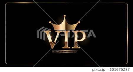 luxury design vip background vector illustrationのイラスト素材 [101970287] - PIXTA
